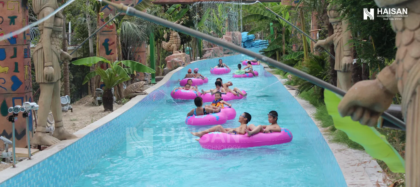 001 浙江横店梦幻谷水世界懒人河2011.8.21